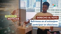 Masiva participación en el extranjero durante las elecciones de Bolivia