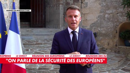 Emmanuel Macron : «Il faut qu'il y ait une armée ukrainienne solide, robuste»