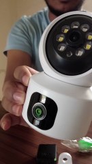 Dual Lens Doll V380 PRO WIFI IP Camera Night Vision Two-way Voice Home WIFI IP Security Camera - ASMR 02