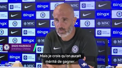 Chelsea - Maresca : "On va s'améliorer"