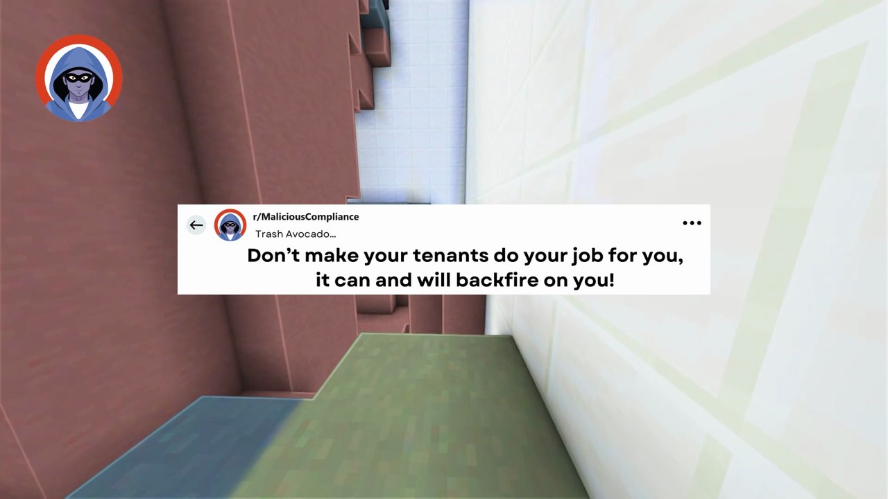 Don’t make your tenants do your job for you, it can and will backfire on you! #letsredd #malicious