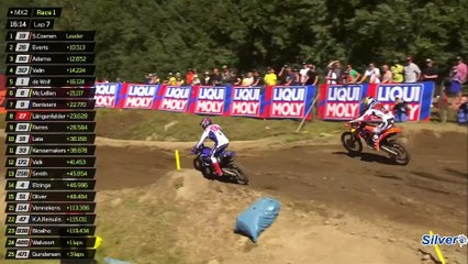 25- MX ETAPA 16 - SUÉCIA - MX2 CORRIDA 1