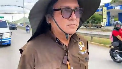 ¡Lo logró! Padre Leopoldo Serrano llega a Tegucigalpa tras varios días de caminata