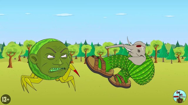 LIN GANG MELON SPIDER R.I.P SAD STORY! Lin Gang Guli Guli Cartoon Animation