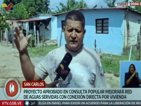 Cojedes I Hidrocentro instala más de 150 metros de tubería en San Carlos y garantiza servicio de agua