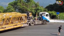 Extreme Dangerous Transport Skill Operations Oversize Truck  Biggest Heavy Equipment Machines