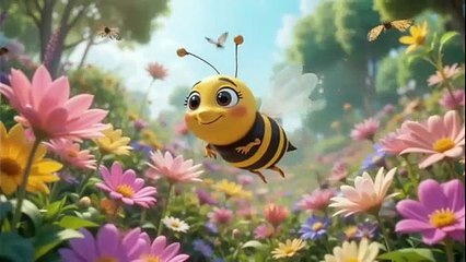 Buzzy the Busy Bee, Kids Nursery Rhymes, Kids Mania