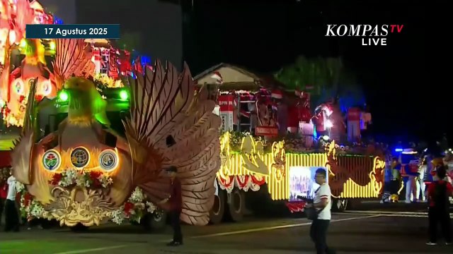 [FULL] Meriah! Yuk Intip Rangkaian Parade Karnaval dan Arak-Arakan Sambut HUT ke-80 RI di Monas