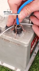 DIY Hack for Strong Cable Connections!
