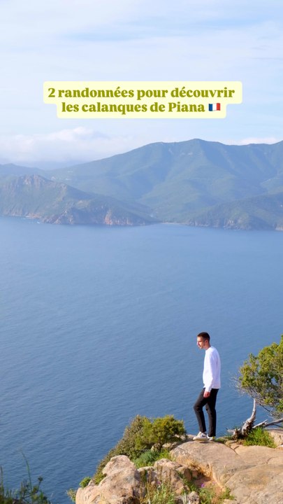 Les Calanques de Piana, c’est LE spot à ne pas manquer lors d’un voyage en Corse ! J’ai eu l’impression de marcher sur une autre planète avec ces roches rouges si particulières et ces points de vue spectaculaires sur le golfe de Porto 😍