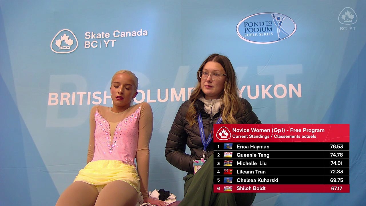 Novice Women Free Group 1 - Rink 8 Skate Canada Rink -  2025 BC/YT Section Super Series Summer Skate (32)