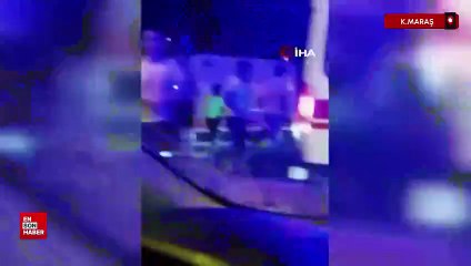 Kahramanmaraş'ta markete gitmek isteyen anne ve kızına otomobil çarptı