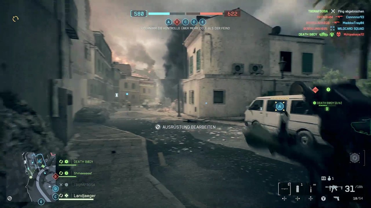 Battlefield 6 Open Beta - Eroberung Iberische Offensive Kings Battery Multiplayer Gameplay XSX 60fps