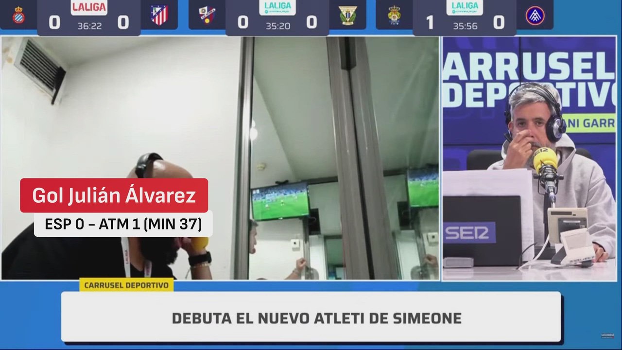 Resumen del Espanyol 2 Atlético de Madrid 1 | Carrusel Deportivo