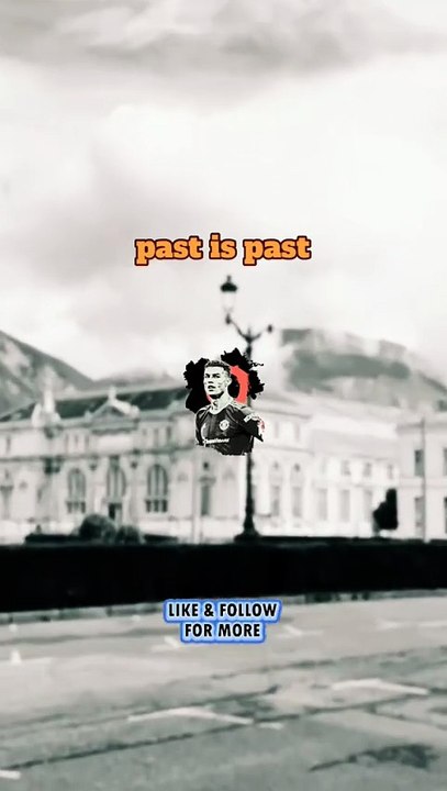 Cristiano Ronaldo  Leave the present #cr7 #cr7cristianoronaldo #cristianoronaldo #BR3 #lessons