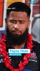 The moment Haas chose to play for Samoa to honour mum