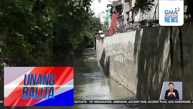 Pagtayo ng pumping station sa ibabaw ng sapa sa Brgy. Sto Domingo, pinuna ng QC LGU | Unang Balita
