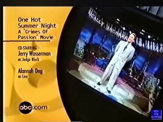 One Hot Summer Night  A 'Crimes of Passion' Movie ABC Split Screen Credits