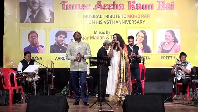 jeevan mein piya tera saath rahe | Prasan Rao & preethi live evergreen love song