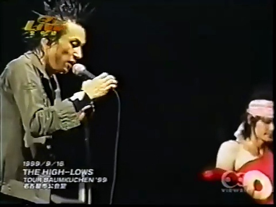 ↑THE HIGH-LOWS↓｜ザ・ハイロウズ｜TOUR BAUMKUCHEN '99