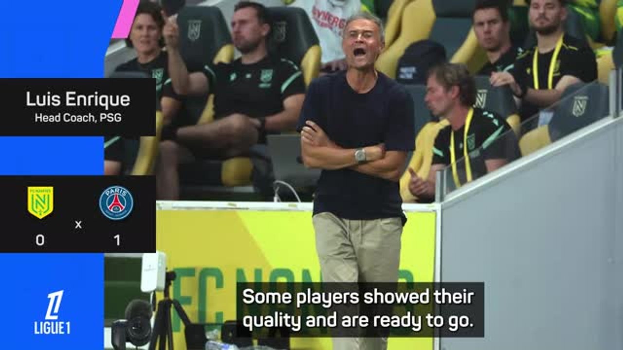 Enrique wants PSG to get back in the groove