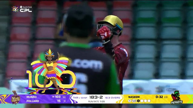 TKR Beats St. Kitts and Nevis Patriots