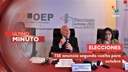 Candidato Rodrigo Paz encabeza resultados preliminares del TSE en Bolivia