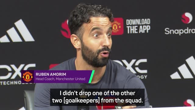 Amorim insists Onana wasn't dropped