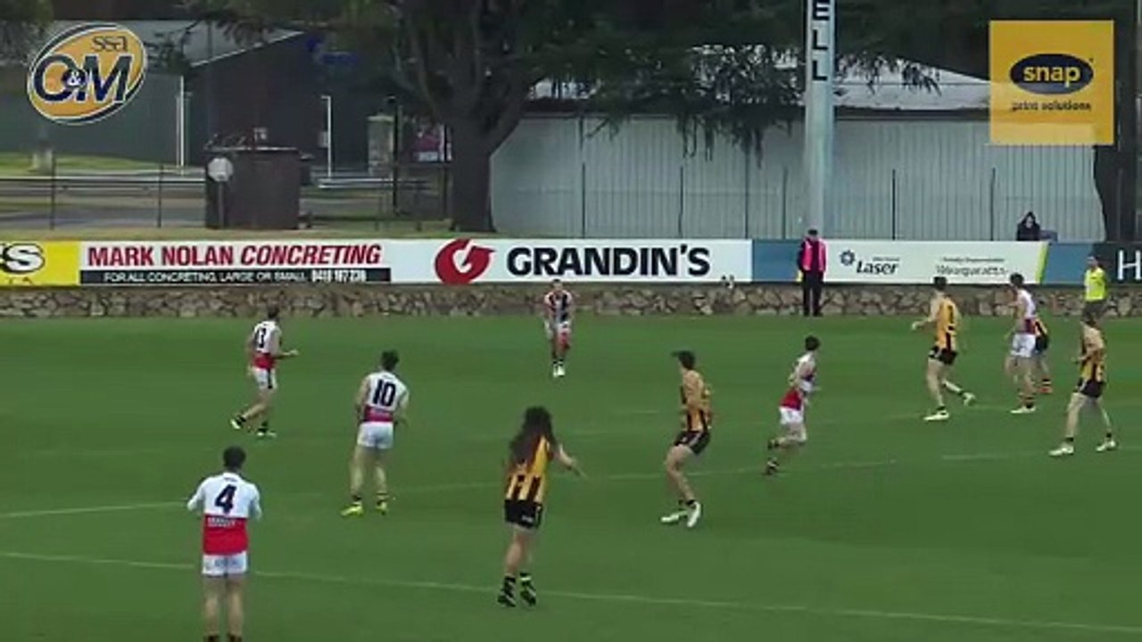 Ryley Sharp lands a belter from around 50m