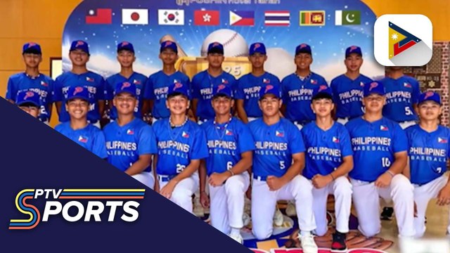 PH Baseball U15 team, panalo kontra Sri Lanka sa 2025 BFA U15 Asian Baseball Championship
