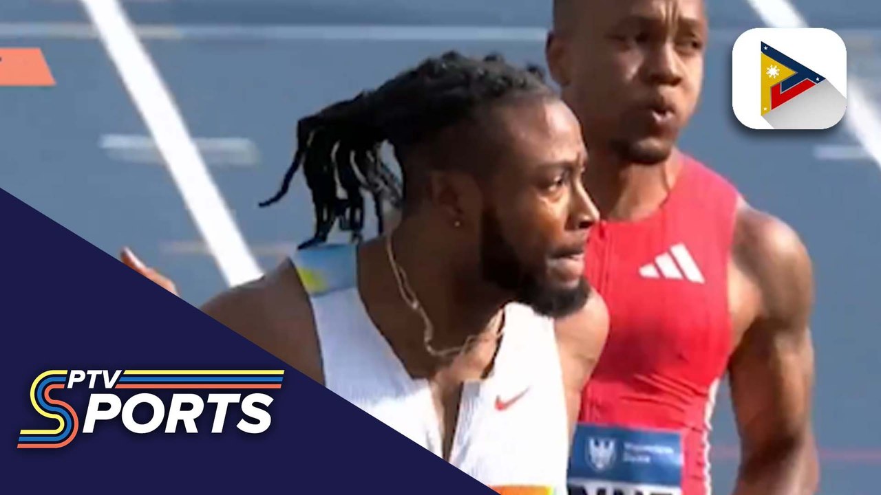 Jamaican Kishane Thompson, tagumpay kontra American star Noah Lyles sa Silesia Diamond League 100M Men’s
