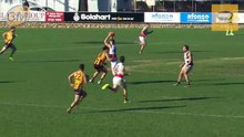 Jace McQuade stops another attacking foray