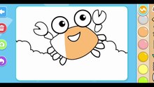 COLORING CRAB