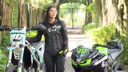 María José Zamora una madres apasionada de los motores