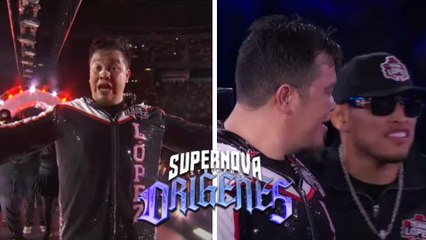Franco Escamilla llega al ring con Lazy Boy para su combate contra Escorpión Dorado