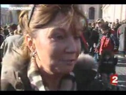 LA PAPE BENOIT XVI CITE DU VATICAN A ROME