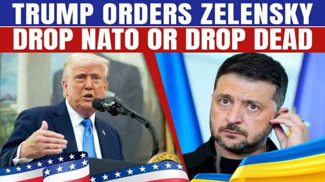 Trump Sides with Putin: Demands Zelensky Accept Peace Deal on Kremlin’s Terms | U.S-Ukraine Showdown
