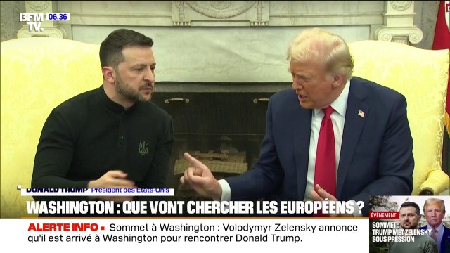 Rencontre Trump-Zelensky: le président ukrainien sera accompagné par plusieurs dirigeants européens, dont Emmanuel Macron
