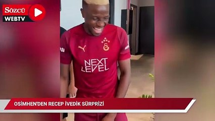 Osimhen'den Recep İvedik sürprizi