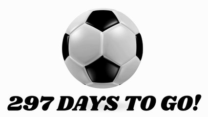 297 DAYS TO GO! FIFA WORLD CUP 2026