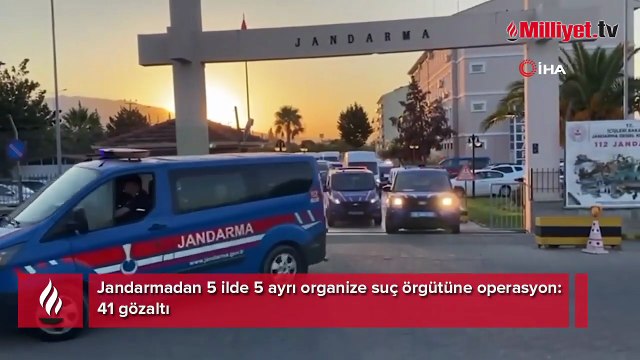5 ilde organize suç örgütlerine operasyon: 26 şüpheli tutuklandı