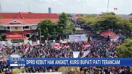Tak Hadiri Upacara HUT ke-80 RI, Bupati Pati 'Menghilang' dan Dikabarkan Sakit | SAPA PAGI