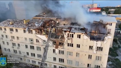 Ukrayna: Rusya’nın Harkiv’e düzenlediği saldırıda en az 11 kişi yaralandı