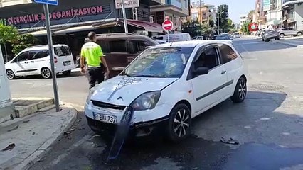 Manavgat’ta otomobilin çarptığı ATV sürücüsü yaralandı