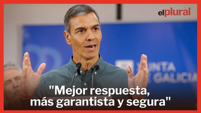 Sánchez propone crear un nuevo pacto de Estado para responder mejor a la emergencia climática