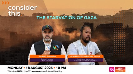 Consider This: The Starvation of Gaza (Part 1)