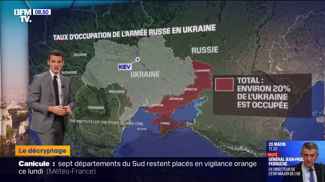 Guerre en Ukraine: quels sont les territoires occupés par la Russie?