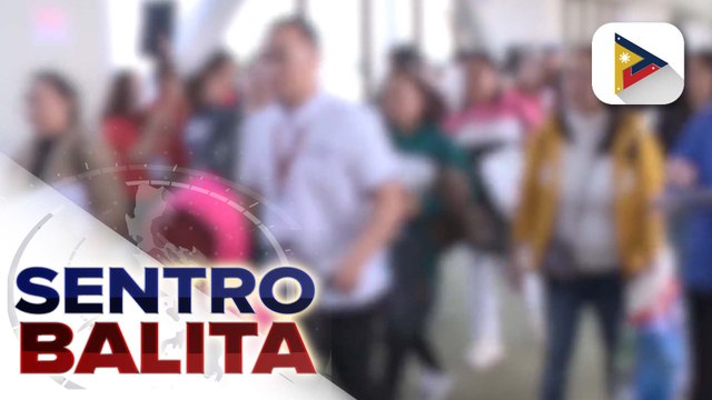 114 Pilipino na biktima ng human trafficking sa Laos at Myanmar, matagumpay na naiuwi sa bansa; 2 hinihinalang illegal recruiter, sinampahan na ng reklamo | ulat ni Louisa Erispe