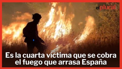 Un bombero fallecido en León aumenta a cuatro el balance de muertos por los incendios