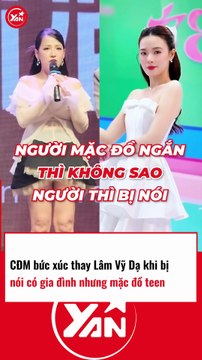 CĐM bức xúc thay LÂM VỸ DẠ khi bị nói có gia đình nhưng vẫn mặc đồ teen